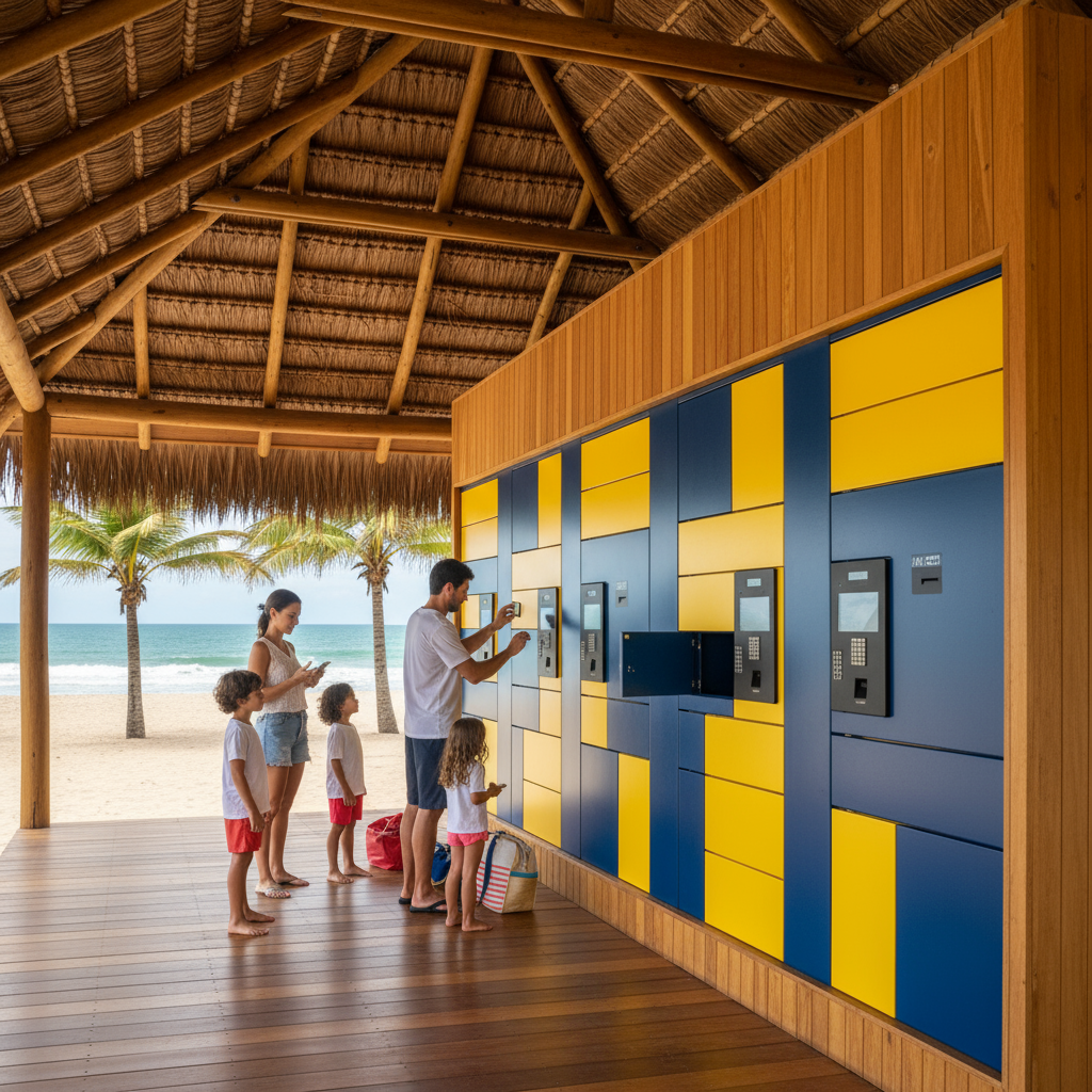 Melhores praias de Ubatuba com guarda-volumes